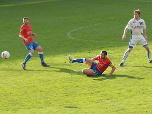 Pavel Horvath v akci (jediný fotbalista, kterého jsme znali)
