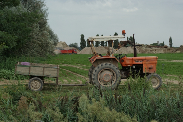 Italský traktor Fiat