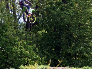 Ukázka freestylu (dělal i lepčí kousky)