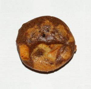 Dvoubarevný muffin s meruňkami