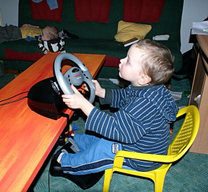 Tobík závodník