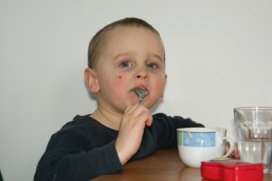 Tobík jí pudink